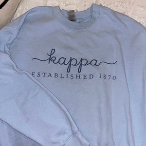 Kappa Kappa Gamma crew sweatshirt